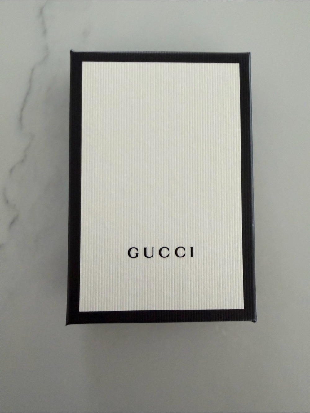 Gucci 3.5” x 5” gift box